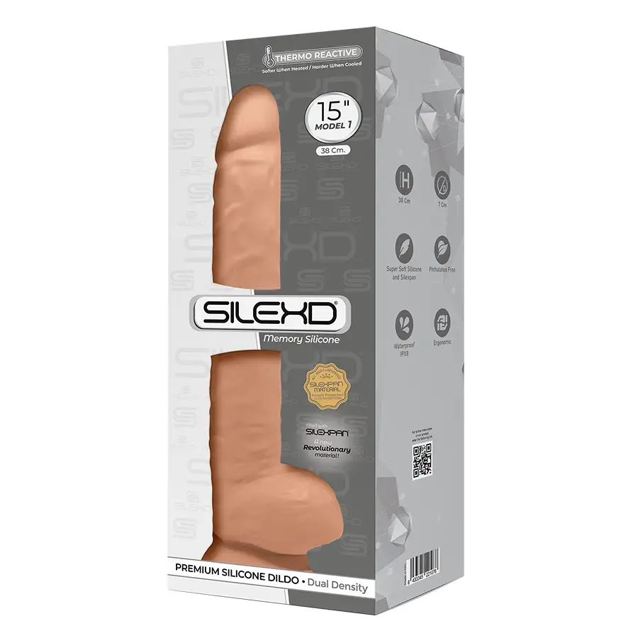 Dispositivo Realista Con Base Ventosa De Silexpan Ultra Suave by SILEXD
